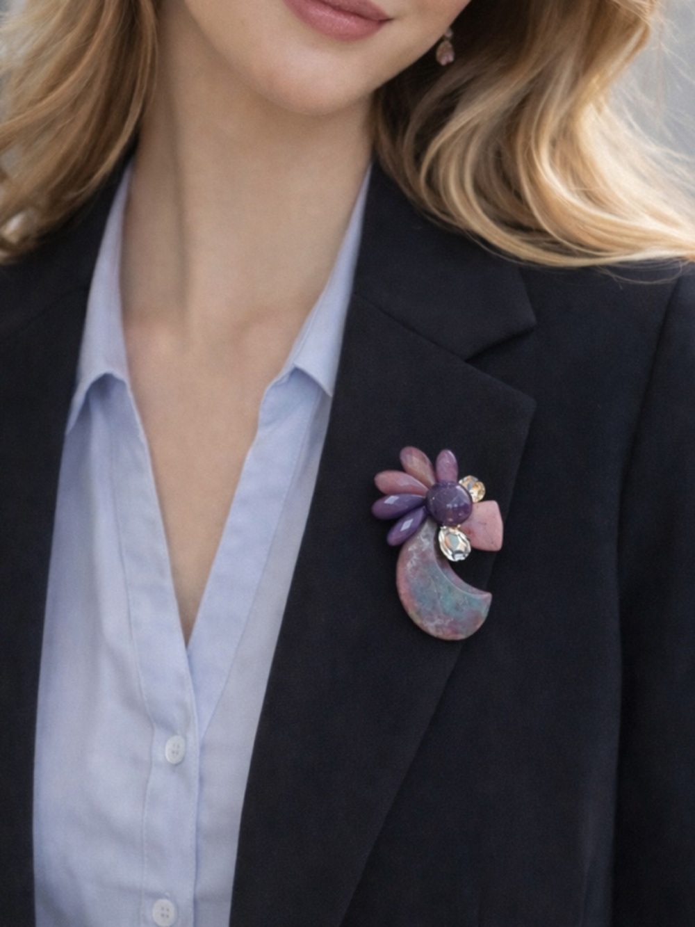 Vintage WENDY GELL Whimsical Brooch